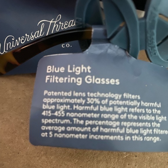 NWT Universal Thread Blue Light Filtering Glasses‎ - Picture 3 of 3